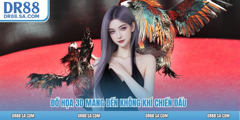 Đồ họa 3D mang đến không khí chiến đấu