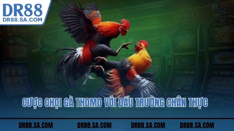 Cược chọi gà Thomo với đấu trường chân thực