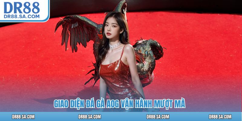 Giao diện Đá gà AOG vận hành mượt mà